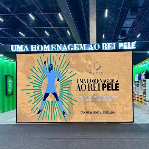 Multiverso Experience estreia na CCXP levando um pouco da exposição imersiva sobre Pelé