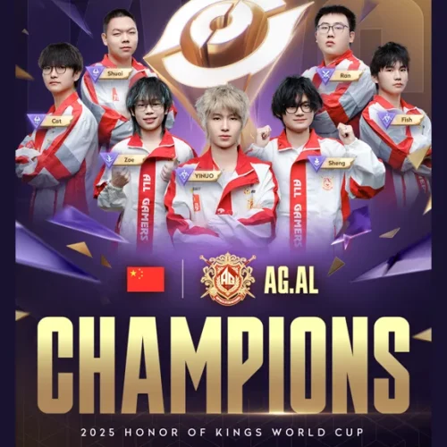 AG. AL conquista o título da Honor of Kings World Cup